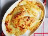 Gratin aux harengs fumés