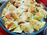 Gratin de ravioles & courgettes