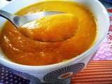 Soupe de carottes à l'orange et aux épices