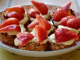 Tartelettes aux fraises à la crème pâtissière végétale