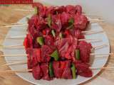 Brochettes de boeuf