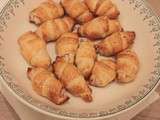 Croissants jambon fromage ail et fines herbes