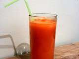 Jus de carottes-oranges-gingembre