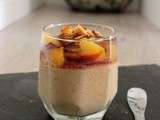 Pannacotta nectarines jaunes