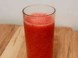 Smoothie fraises banane