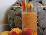 Smoothie Pêche, Banane, Orange