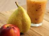 Smoothie Pomme, pêche, poire