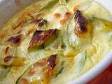 Flans de courgette, basilic et feta