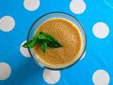 Smoothie abricots menthe fraîche