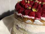 26 ans et un naked cake framboises et pistaches