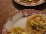 Arepas, galettes de fromage colombiennes