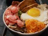 Bibimbap végétarien revisité