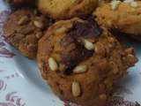 Cookies salés aux tomates séchées, piment d’Espelette, pignons et parmesan