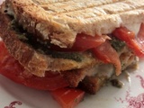 Grilled cheese au pesto de sauge