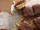 Millionaire shortbread… inspiration Moyen Orient, by Ottolenghi