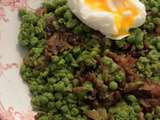 Petits pois upgradés par Ottolenghi