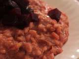 Risotto aux betteraves