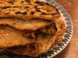 Tortillas de patate douce & Refried beans