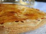 Galette des rois: crème d'amandes et chocolat