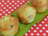 Muffins rhubarbe et chocolat blanc