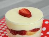 Tiramisu aux fraises