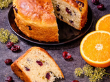 Brioche orange cranberries