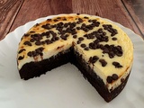 Brownie cheesecake