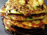 Crêpes de courgettes