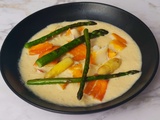 Haddock aux asperges
