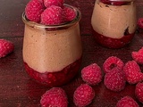 Mousse chocolat framboise