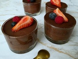 Mousses chocolat à étages
