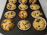 Muffins aux pépites de chocolat