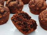 Muffins banane double dose de chocolat