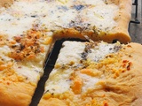 Pizza façon garlic bread