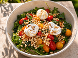 Salade de riz caprese