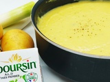 Soupe parmentière au Boursin