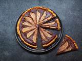 Tarte amandine poire/chocolat