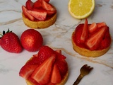 Tartelettes fraise citron
