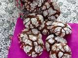 Crinkles au chocolat