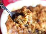 Crumble Poires-Noix-Chocolat