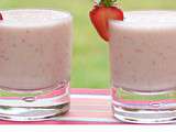 Smoothie fraises banane