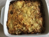 Gratin de courgettes au Boursin et aux lardons : un plat délicieux