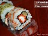 California rolls Poulet/Ananas |