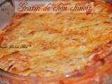 Gratin de chou chinois |