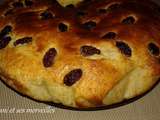 Brioche aux raisins secs