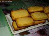 Financiers chocolat amande