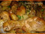 Pilons de poulet au chouchou