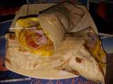 Wraps au poulet-poivron