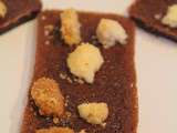 Financiers au chocolat et au streusel