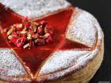 Galette aux pralines roses